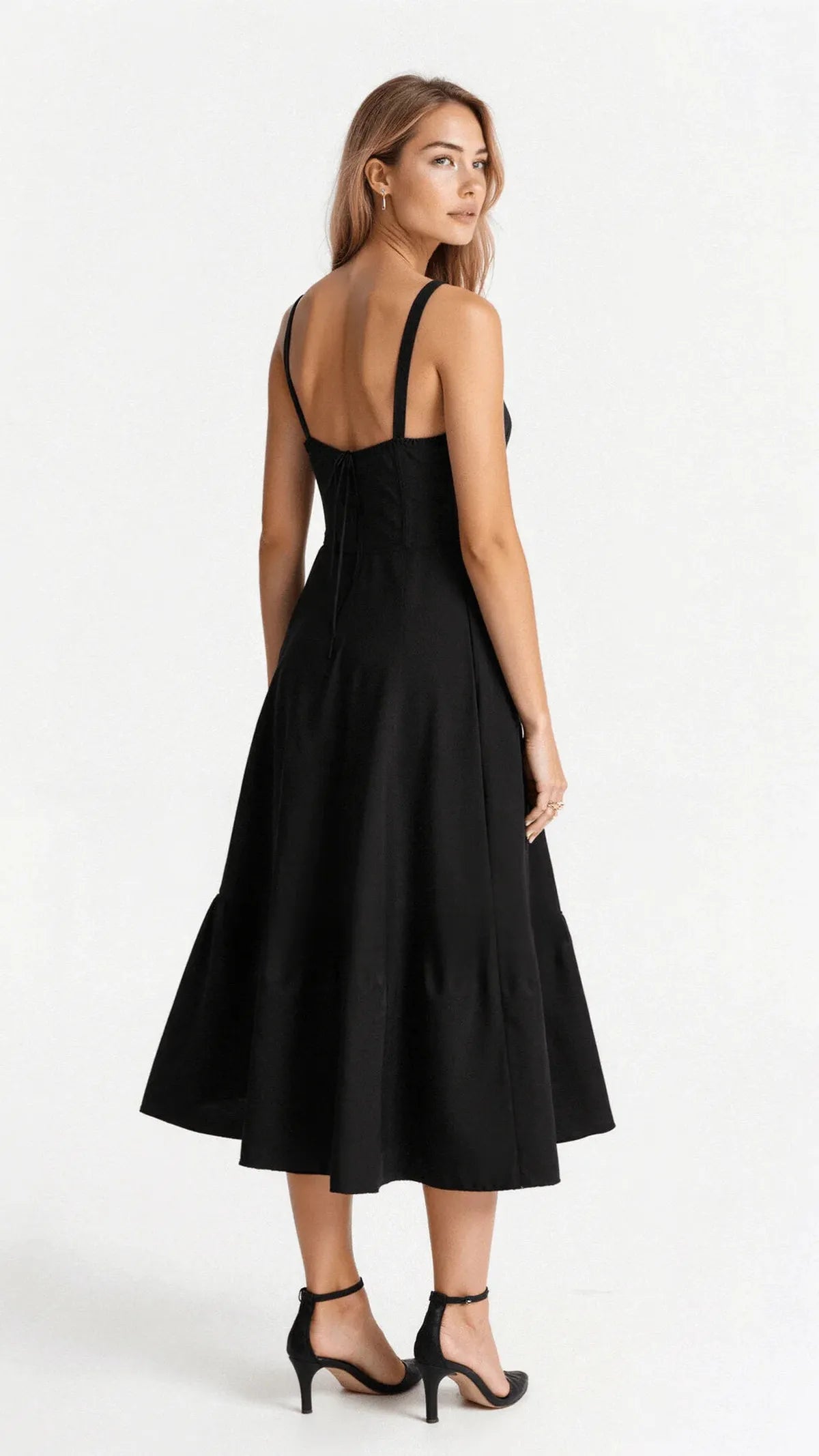 Midi Waist Dress