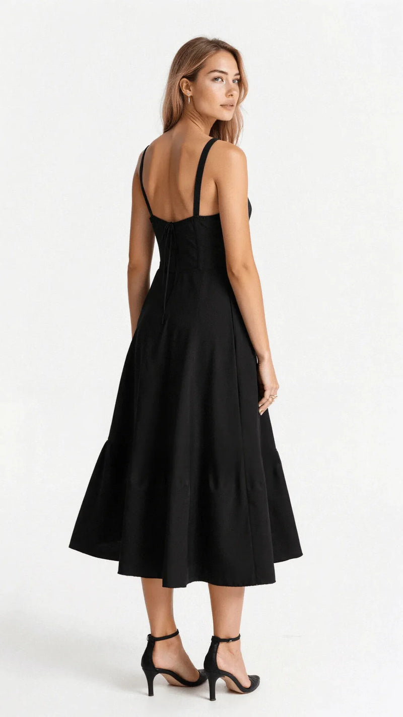 Midi Waist Dress