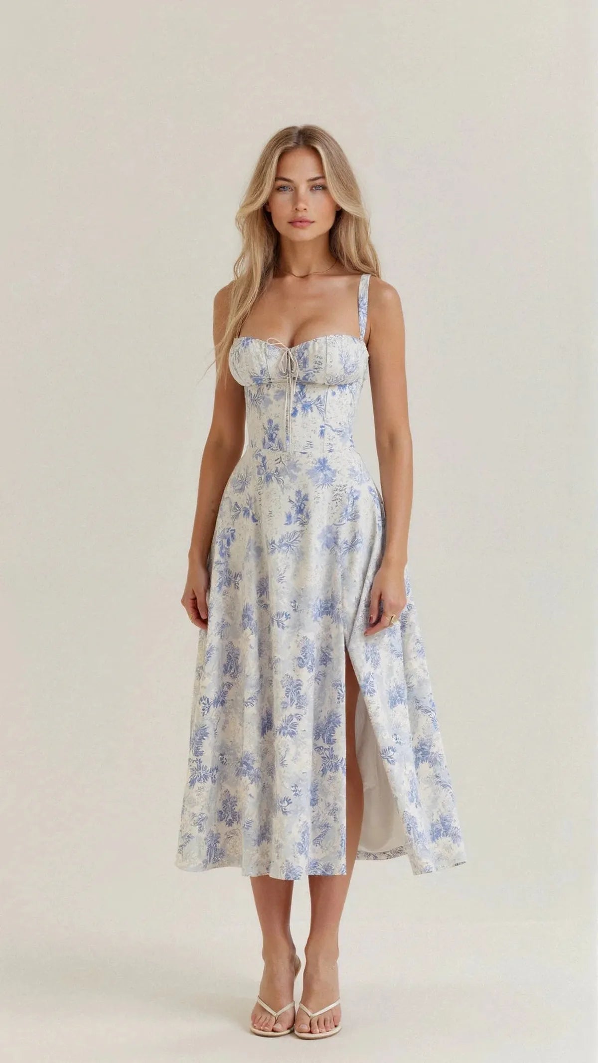 Midi Waist Dress