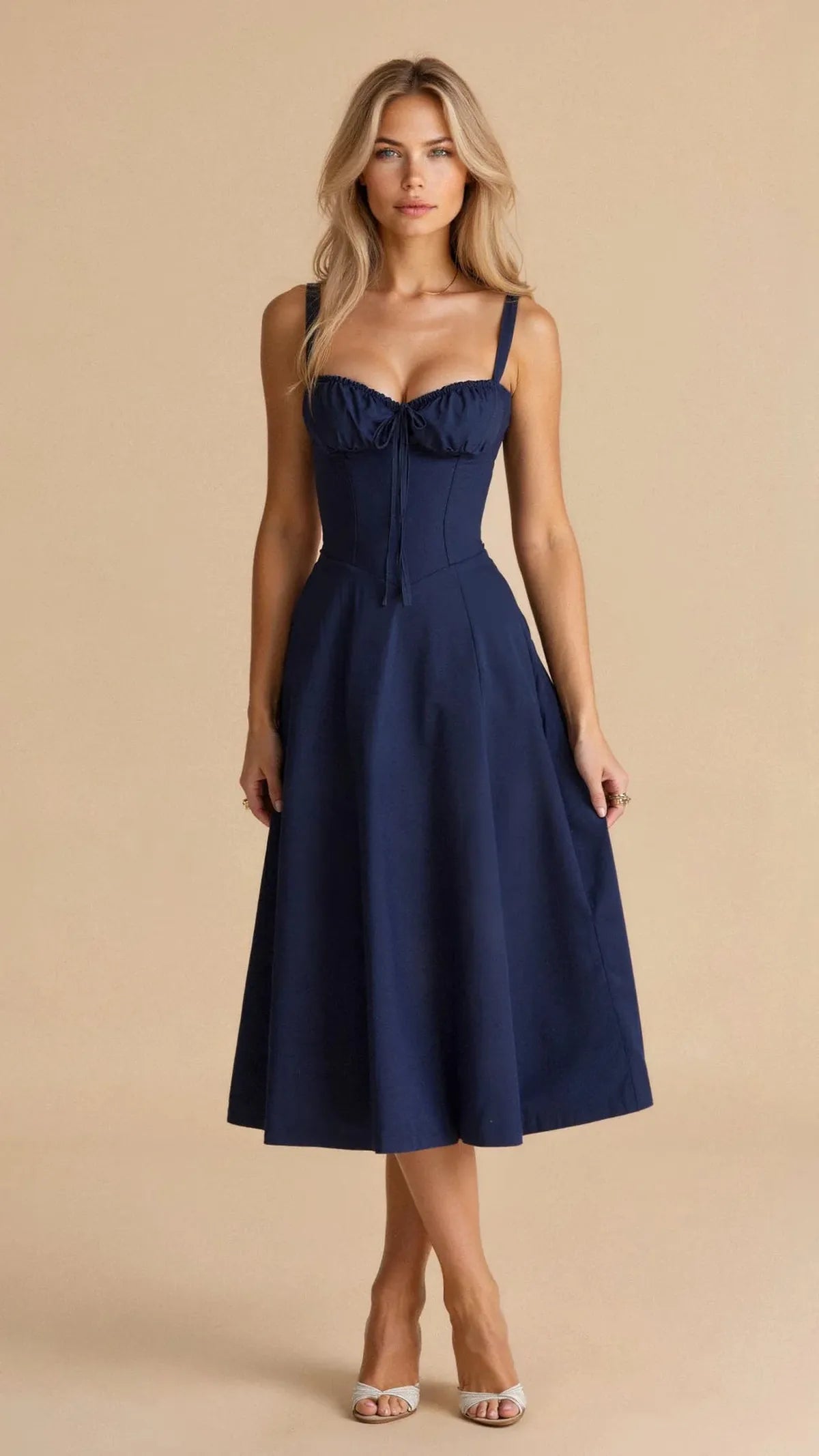 Midi Waist Dress