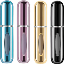 Mini Refillable Perfume Atomiser Bottles 5ml, 4-Pack