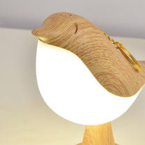 Minimalist Bird-Themed Table Lamp With LED Lighting