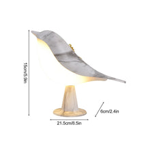 Minimalist Bird-Themed Table Lamp With LED Lighting