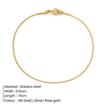 Minimalist Snake Clasp Bracelet