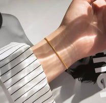 Minimalist Snake Clasp Bracelet