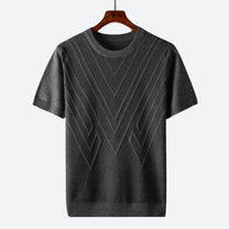 Modern Luxury T-Shirt For Men - Soft Fabric, Minimalist Design, Versatile Fit