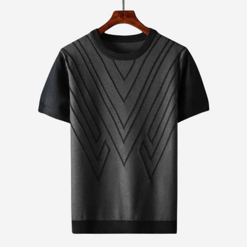 Modern Luxury T-Shirt For Men - Soft Fabric, Minimalist Design, Versatile Fit