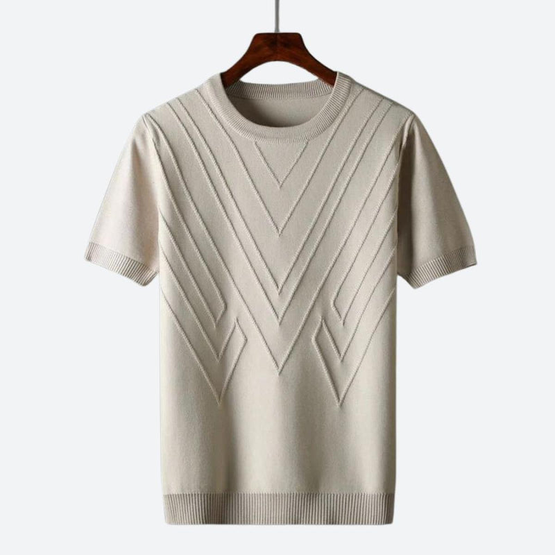 Modern Luxury T-Shirt For Men - Soft Fabric, Minimalist Design, Versatile Fit