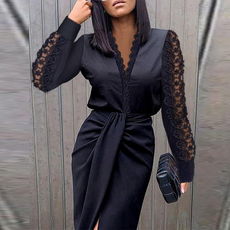 Modern Women&#39;s Chic Dress With Feminine Fit