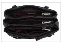 Multi-Compartment Women&#39;s Handbag With Adjustable Straps