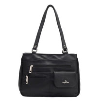 Multi-Compartment Women&#39;s Handbag With Adjustable Straps
