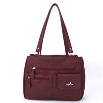 Multi-Compartment Women&#39;s Handbag With Adjustable Straps