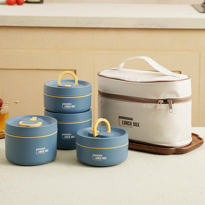 Multi-Layer Insulated Lunchbox With Free Tote Bag