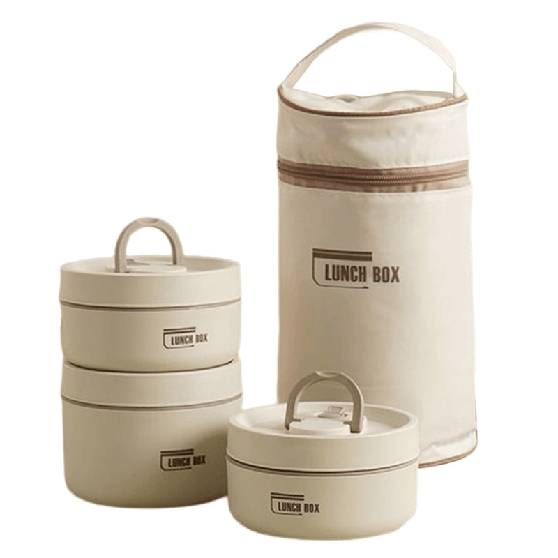 Multi-Layer Insulated Lunchbox With Free Tote Bag