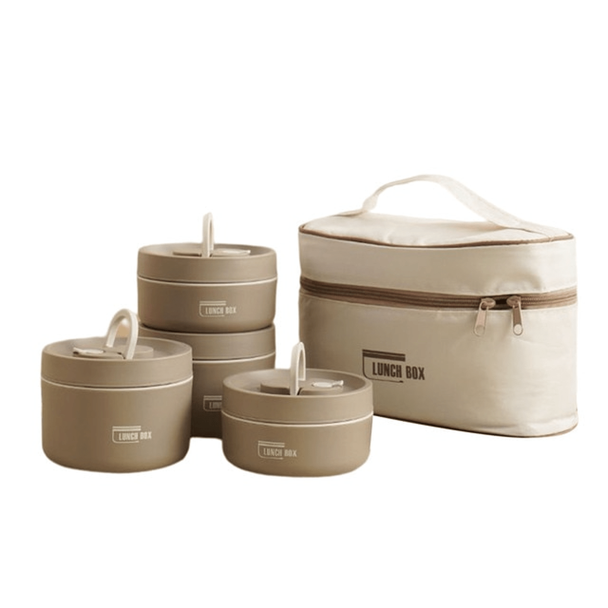Multi-Layer Insulated Lunchbox With Free Tote Bag
