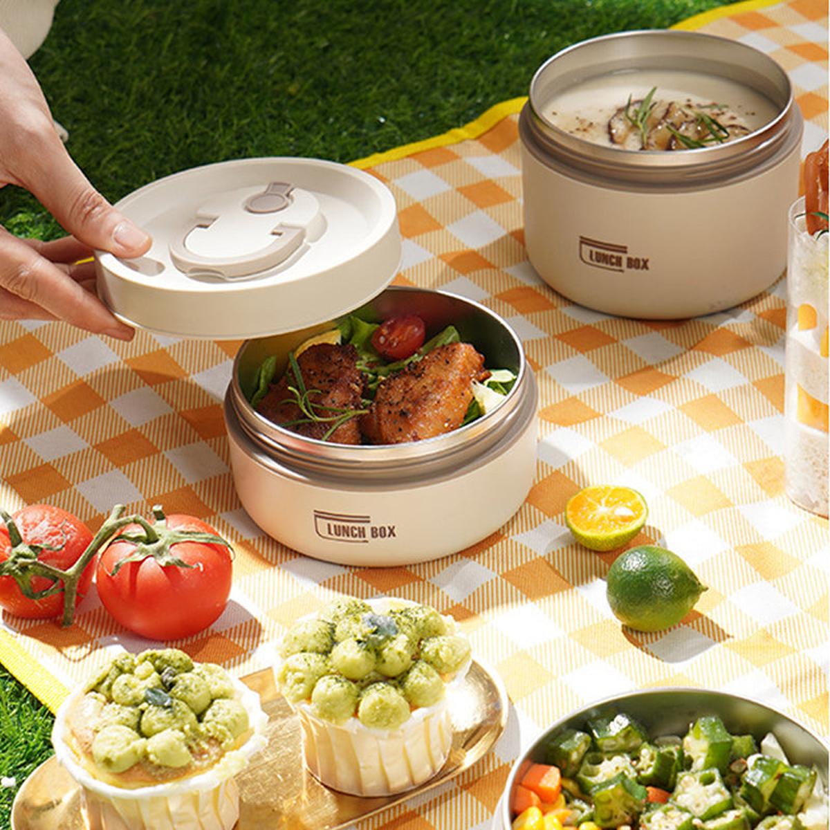Multi-Layer Insulated Lunchbox With Free Tote Bag