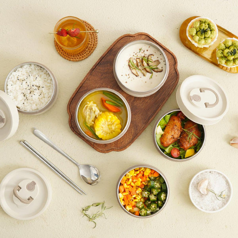 Multi-Layer Insulated Lunchbox With Free Tote Bag