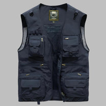 Multi-Pocket Lightweight Summer Vest