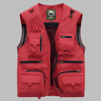 Multi-Pocket Lightweight Summer Vest