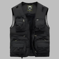 Multi-Pocket Lightweight Summer Vest