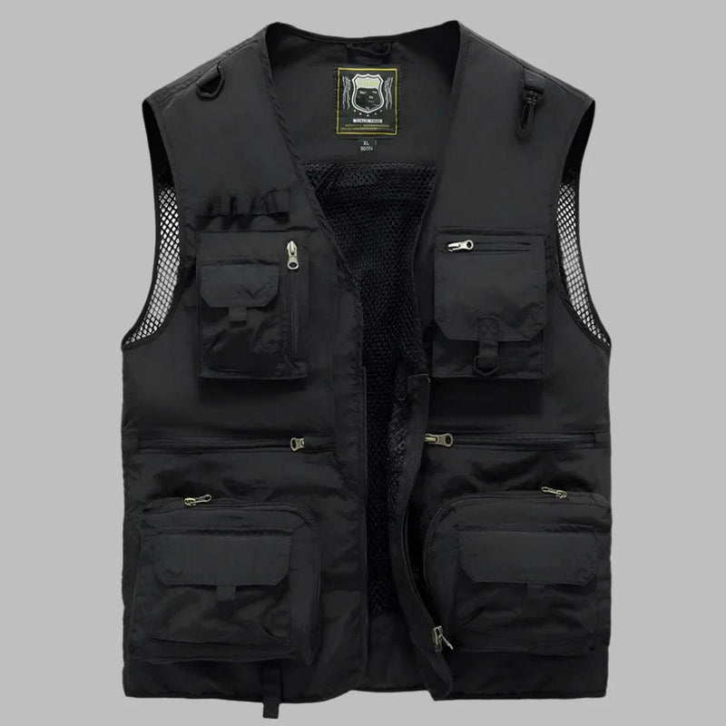 Multi-Pocket Lightweight Summer Vest