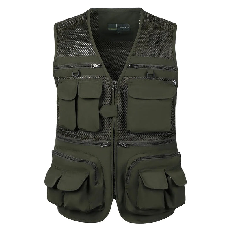 Multi-Pocket Outdoor Tactical Vest