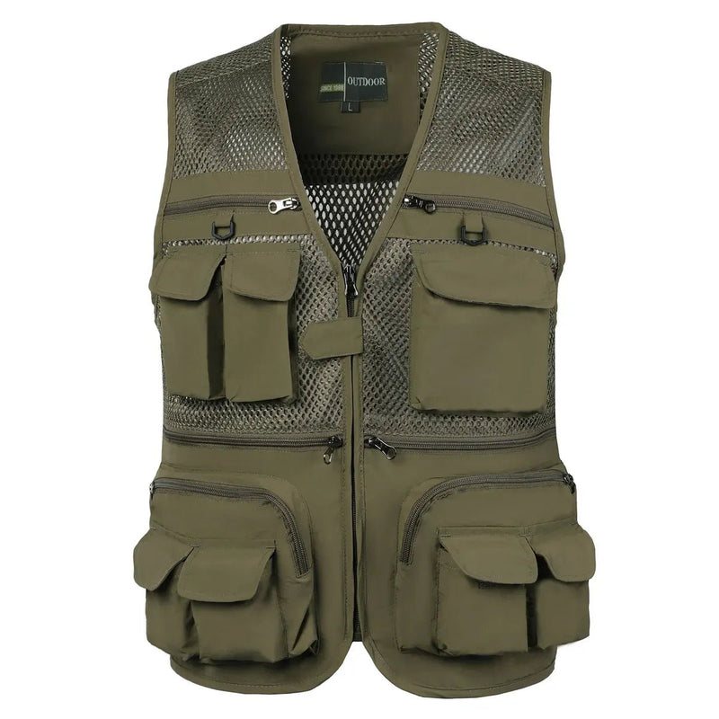 Multi-Pocket Outdoor Tactical Vest