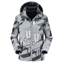 Multifunctional Waterproof Softshell Winter Jacket With Hood