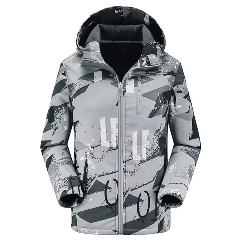 Multifunctional Waterproof Softshell Winter Jacket With Hood
