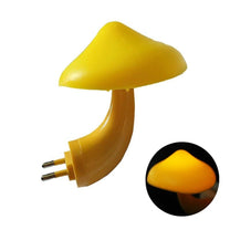 Mushroom-Shaped Plug-In Night Light With Automatic Sensor