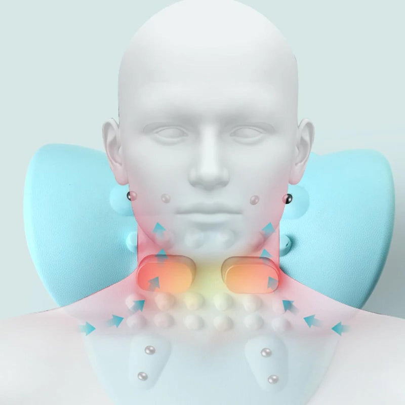 Neck Massager With TENS EMS Heat Therapy For Pain Relief