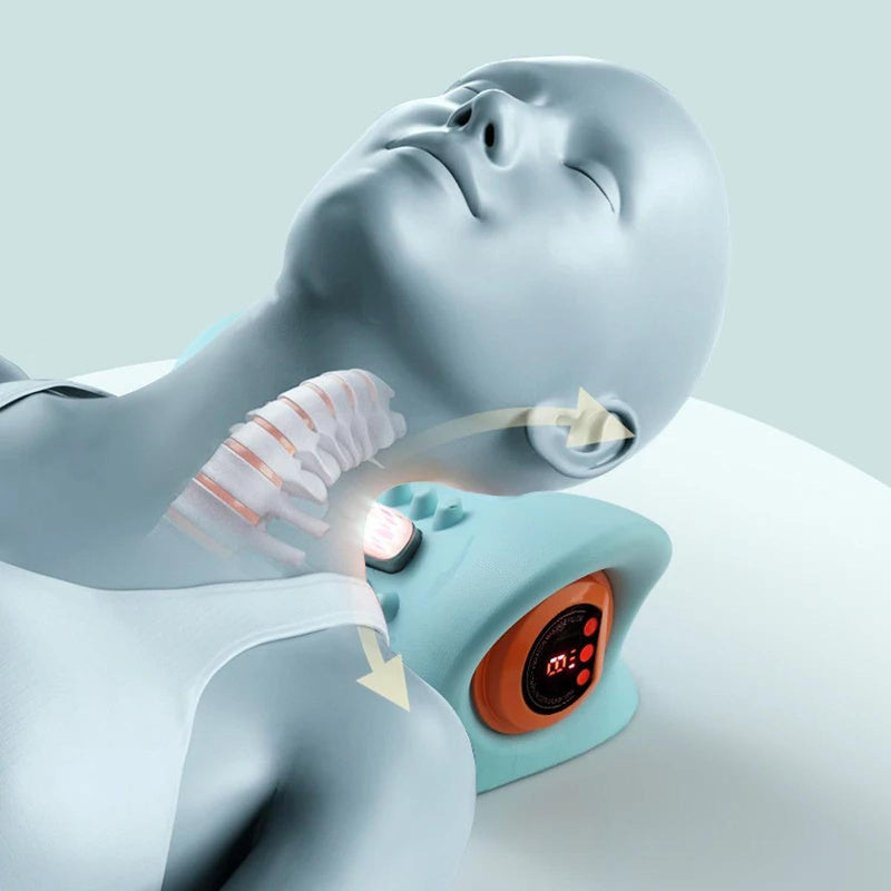 Neck Massager With TENS EMS Heat Therapy For Pain Relief
