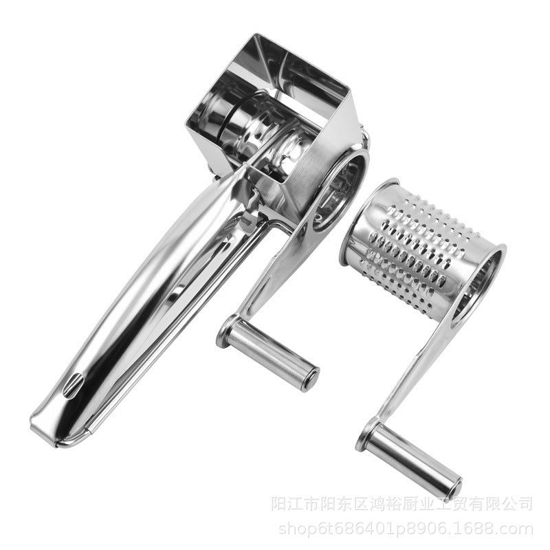 Rotary Cheese Grater Stainless Steel Multi-Functional Kitchen Tool