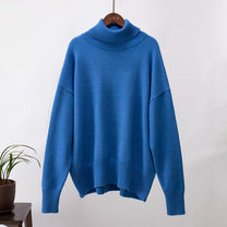 Luxurious Cashmere Roll Neck Jumper For Women