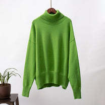 Luxurious Cashmere Roll Neck Jumper For Women