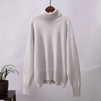 Luxurious Cashmere Roll Neck Jumper For Women