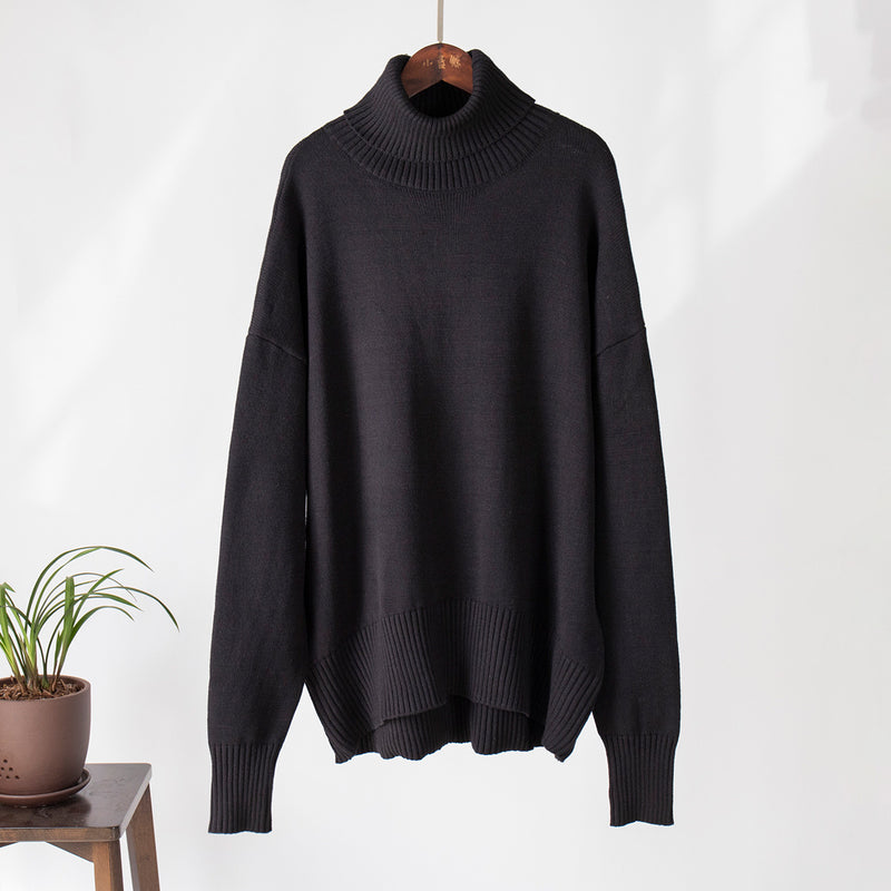 Luxurious Cashmere Roll Neck Jumper For Women