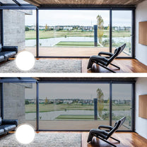 One-Sided Privacy Window Film With UV Protection and Thermal Insulation