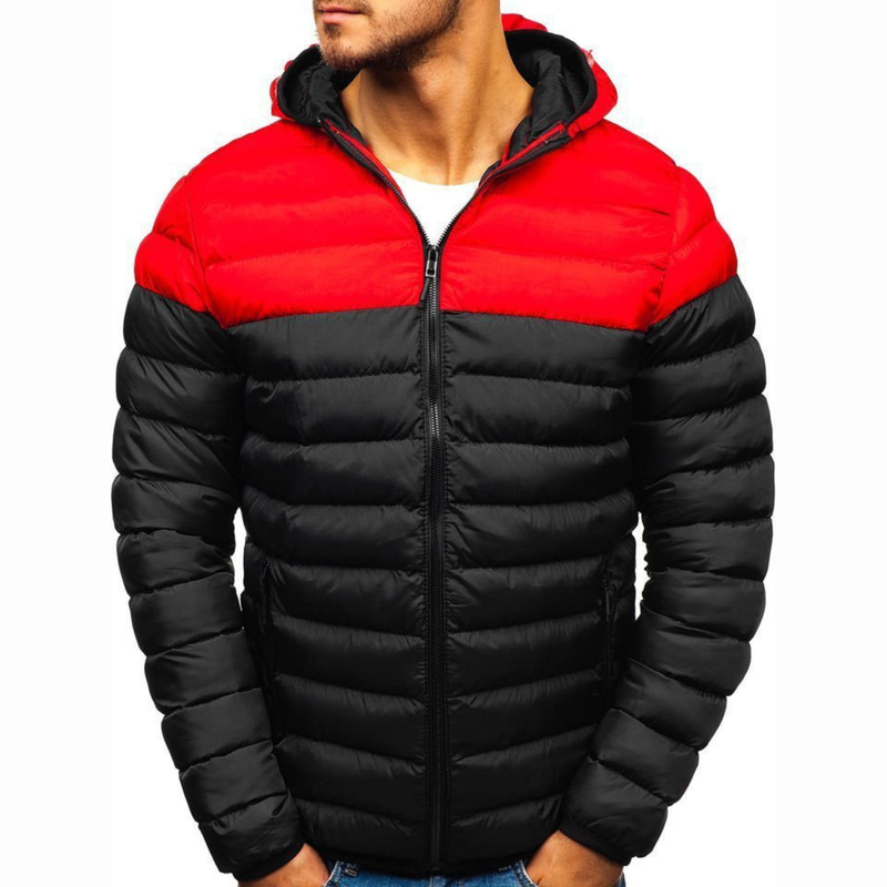 Waterproof Insulated Gradient Puffer Jacket