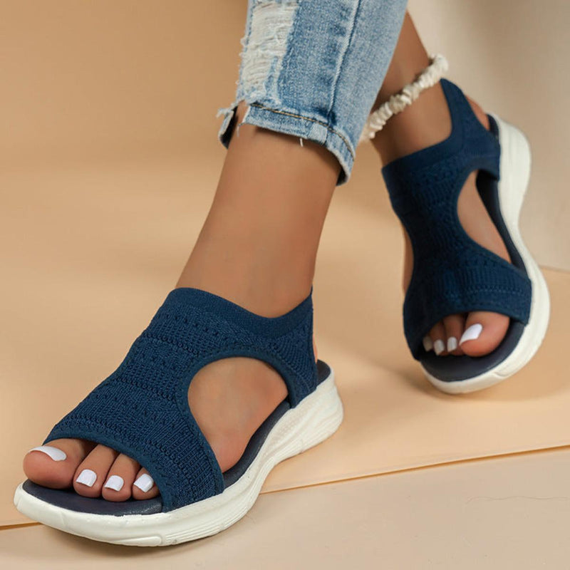 Orthopaedic Sport Sandals With Breathable Knit Upper