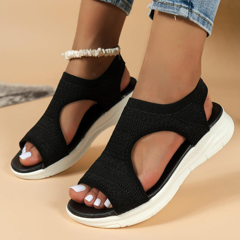 Orthopaedic Sport Sandals With Breathable Knit Upper