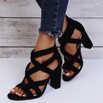 Orthopaedic Suede Heels For Women