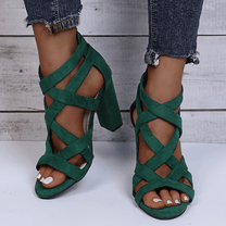 Orthopaedic Suede Heels For Women