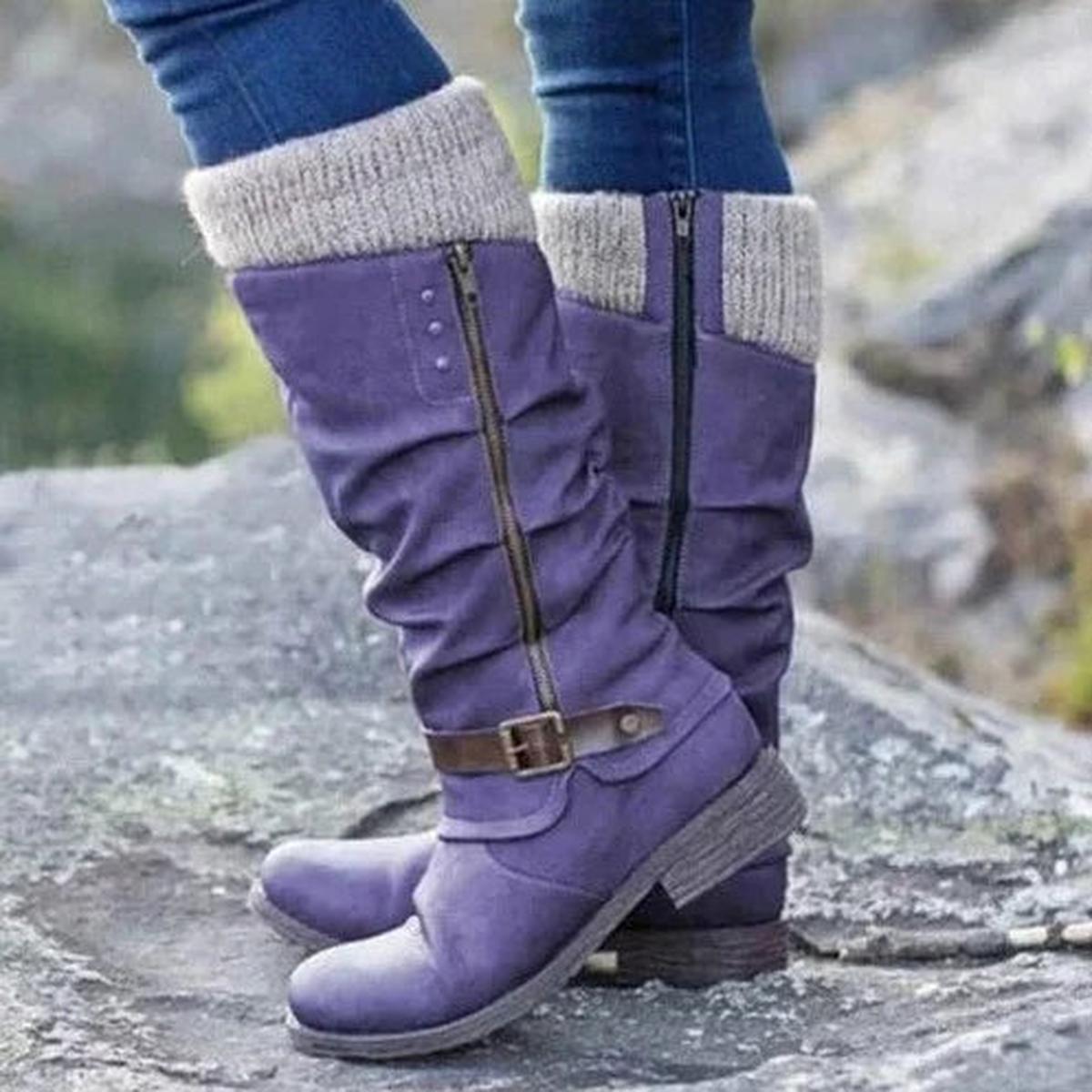 Orthopedic Boots With Non-Slip Rubber Soles