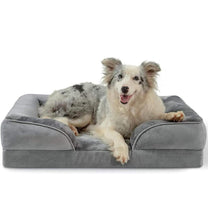 Orthopedic Dog Bed With Memory Foam And Plush Cover