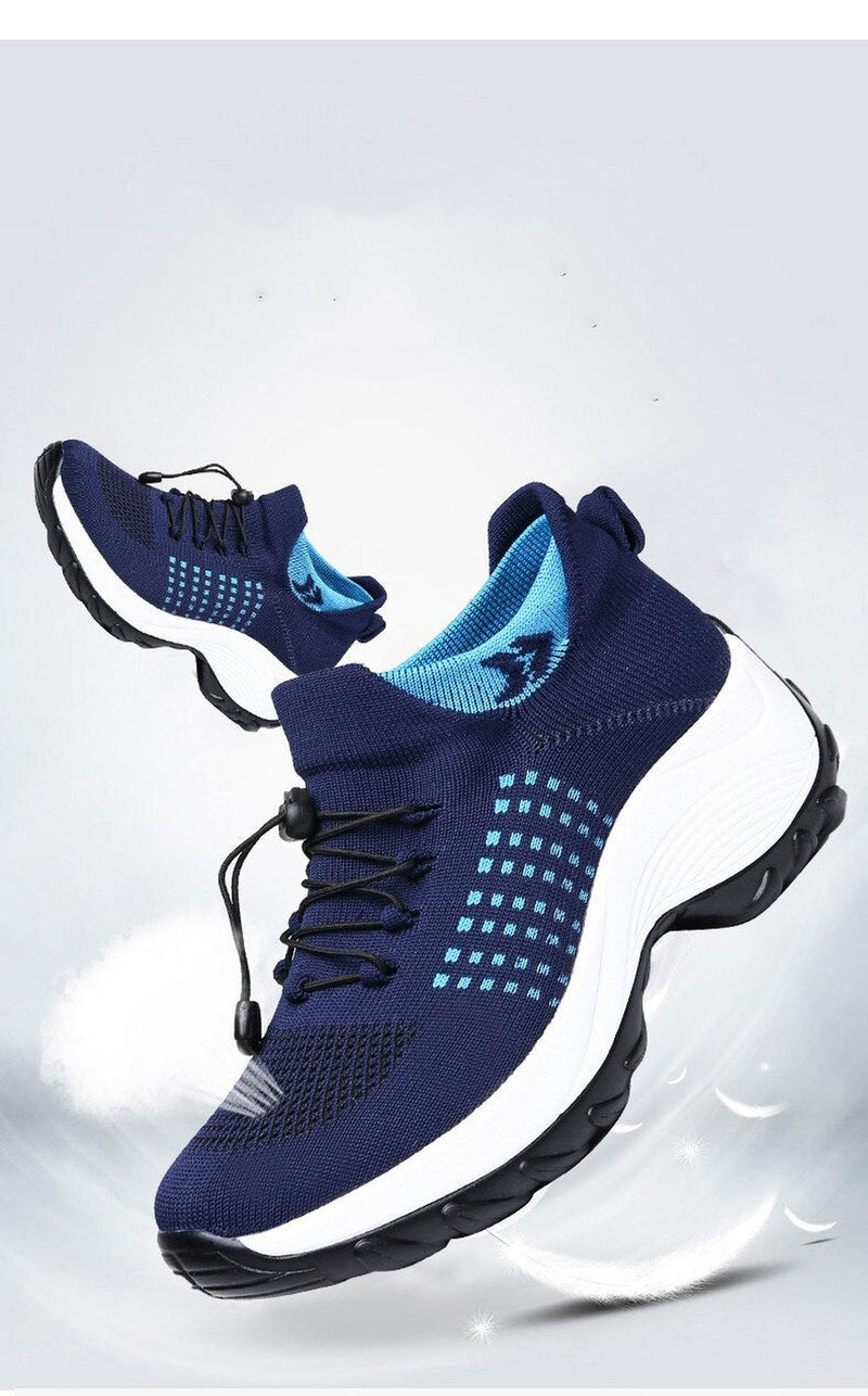 Orthopedic Footbed Sneakers With Enhanced Support