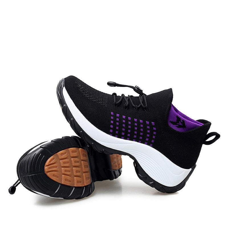 Orthopedic Footbed Sneakers With Enhanced Support