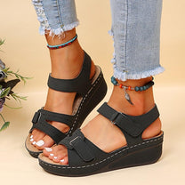 Orthopedic Sandals With Velcro Closure For Comfort