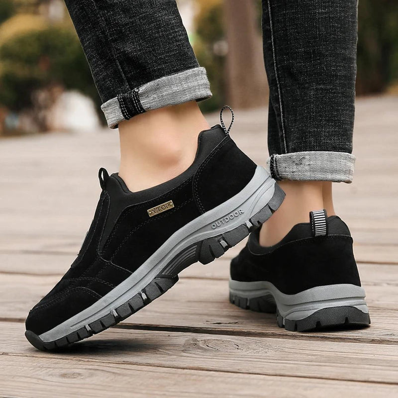 Orthopedic Unisex Hiking Shoes With Non-Slip Rubber Soles