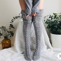 Over-The-Knee Knit Socks For Women - Winter Fashion Accessory